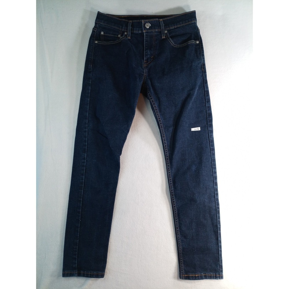 Levis 512 Slim Taper Jeans Mens 29x30 Dark Wash Denim Pants (P)